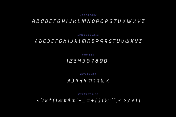 Hebring Font - Preview 3