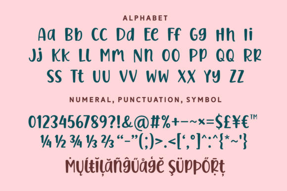 Hello Bright Morning Font - Preview 4