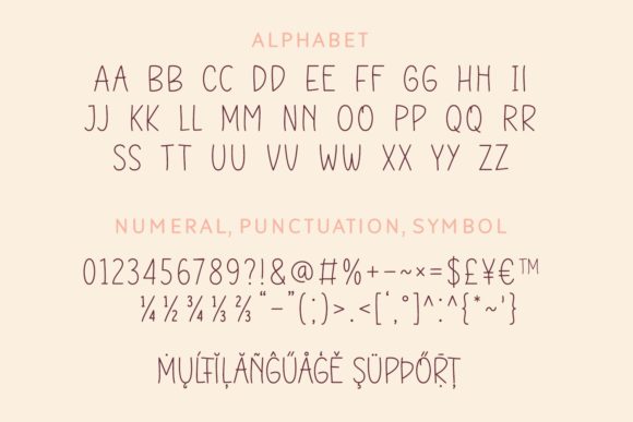 Homemade Brownies Font - Preview 3