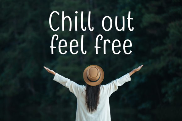 Lounge Time Font PNG with transparent background - Preview 1