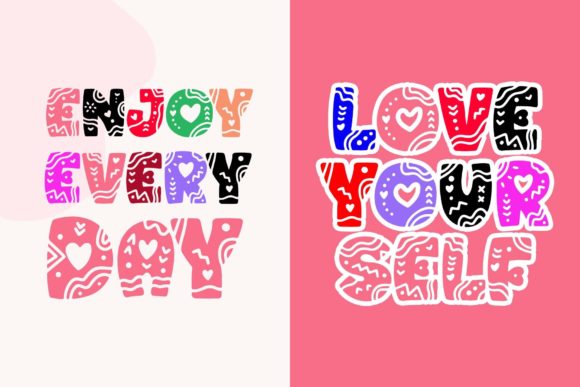 Love Sky Font PNG with transparent background - Preview 3