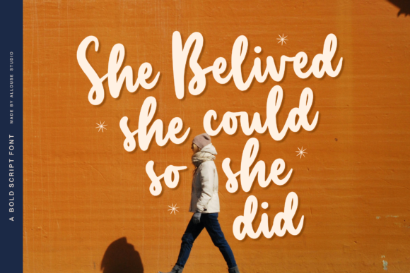 Manlyscript Font PNG with transparent background - Preview 1