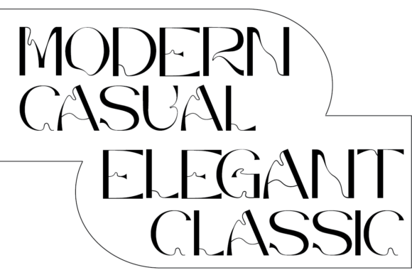 Regan Font PNG with transparent background - Preview 4