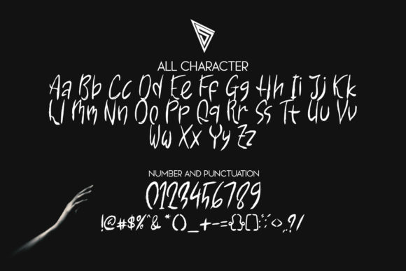 Silent Death Font PNG with transparent background - Preview 2