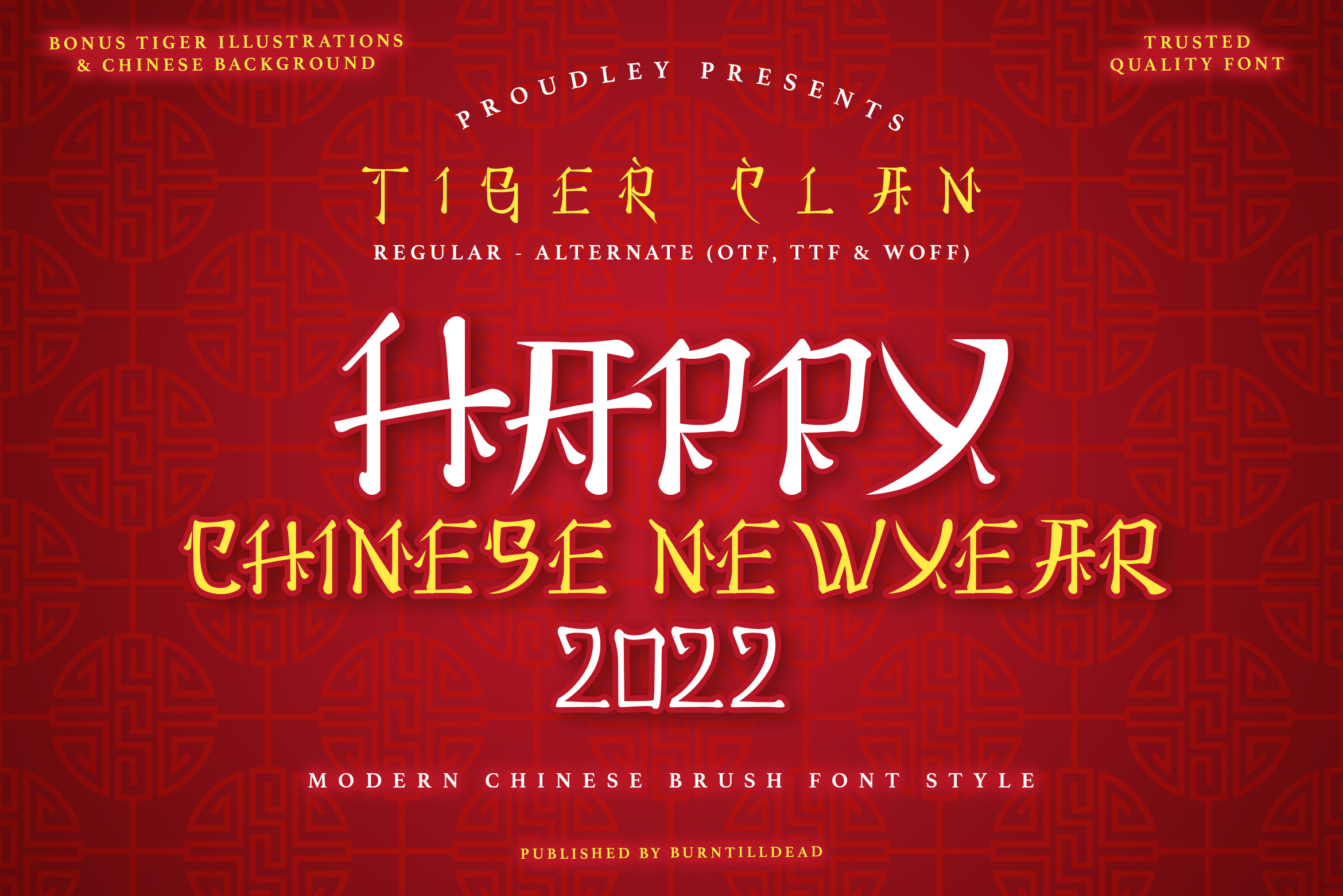 Tiger Clan preview, strong decorative display style