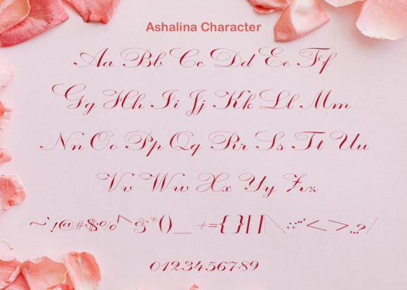 Ashalina Font - Preview 4