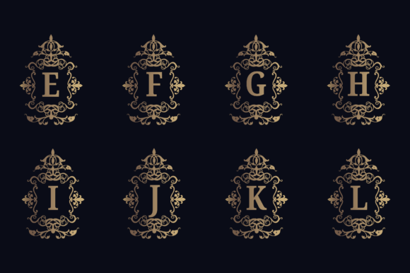 Baroque Lettering Font - Preview 1