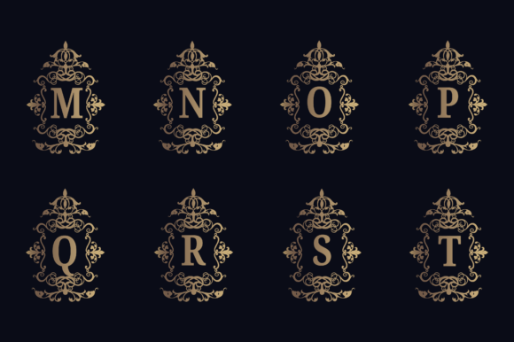 Baroque Lettering Font - Preview 2