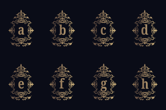 Baroque Lettering Font - Preview 4