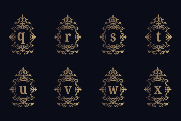 Baroque Lettering Font - Preview 6