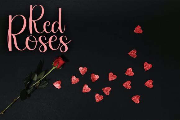 Beautiful Heart Font - Preview 4