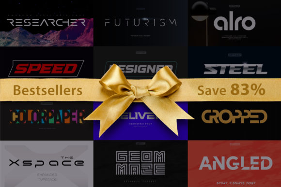 Bestseller Bundle Font by artyway