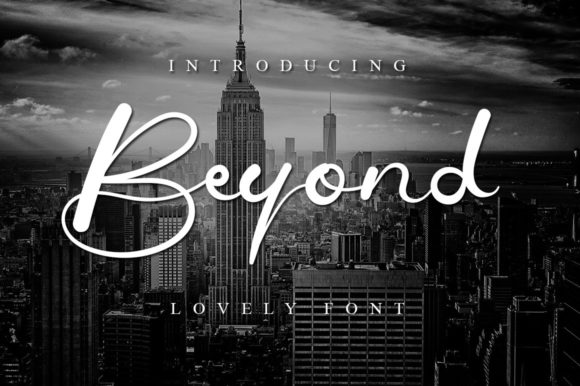 Beyond Script & Handwritten Font By Eddygoodboy