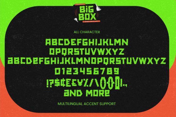 Big Box Font - Preview 5