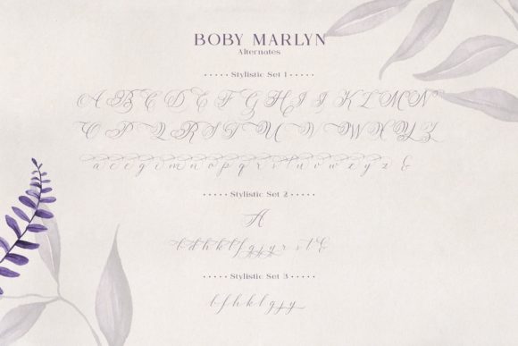 Boby Marlyn Font - Preview 4