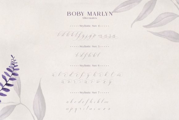 Boby Marlyn Font - Preview 5