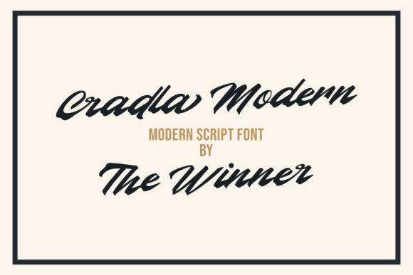 Cradla Font - Preview 1