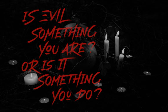 Death Brush Font - Preview 6