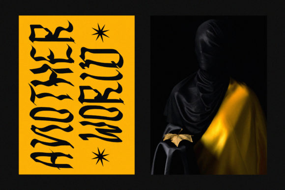 Folm Ghost Font PNG with transparent background - Preview 2