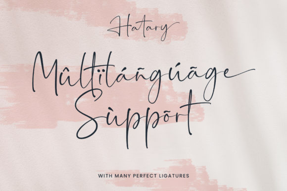 Hatary Font - Preview 2