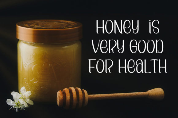 Hello Honey Bee Font PNG with transparent background - Preview 1