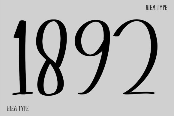 Hiea Font PNG with transparent background - Preview 6
