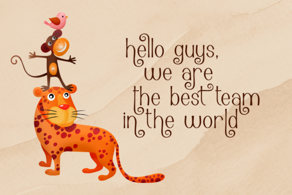 Hola Sophia Font PNG with transparent background - Preview 3