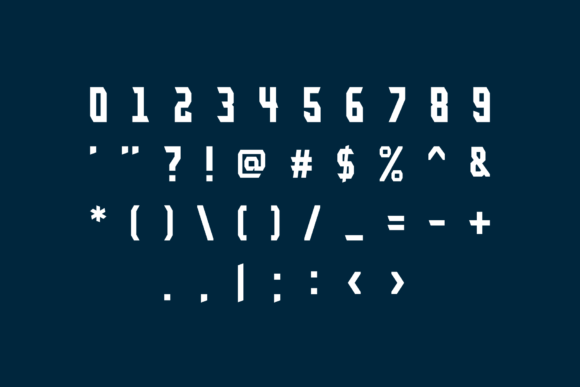 Lightning Font PNG with transparent background - Preview 2