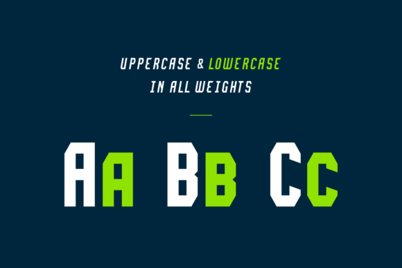 Lightning Font PNG with transparent background - Preview 3