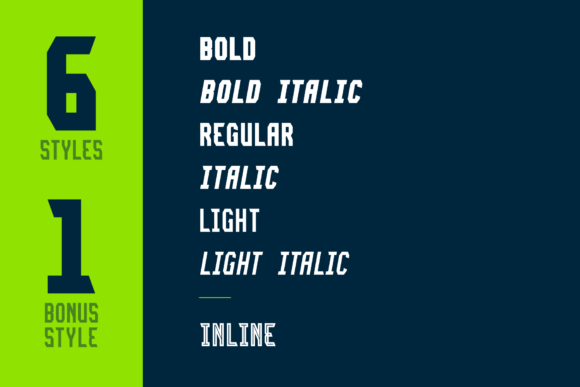 Lightning Font PNG with transparent background - Preview 4