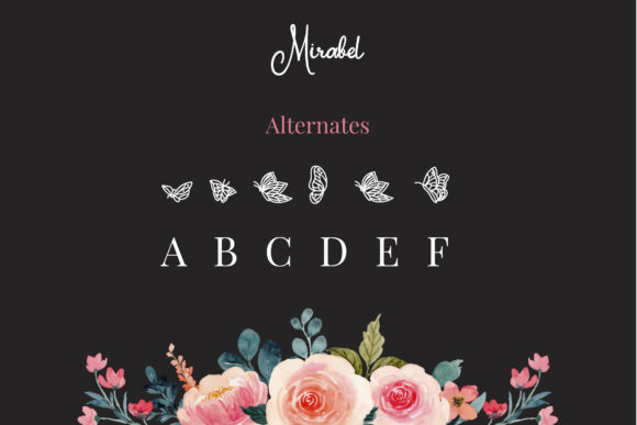 Mirabel Font font preview - 2