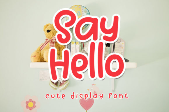Say Hello Fonts
