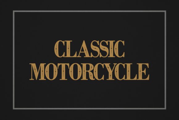 Serphant Font font preview - 5