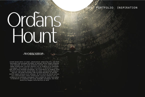 Amirald Font PNG with transparent background - Preview 1