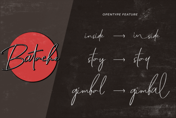 Batache Font - Preview 1