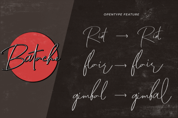 Batache Font - Preview 2