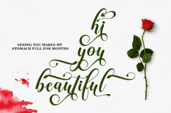 Beauty Cosneta Font - Preview 1