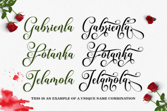 Beauty Cosneta Font - Preview 4