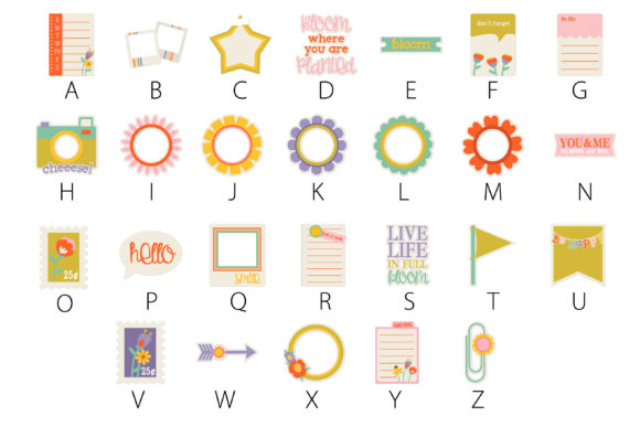 Bloomies Notes Font - Preview 1