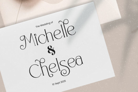 Blosvet Font - Preview 4