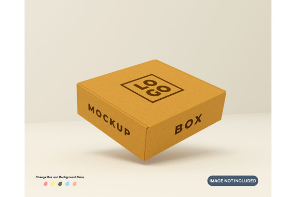 Cardboard Box Packaging Mockup Graphic by Anggel Elgi · Creative Fabrica