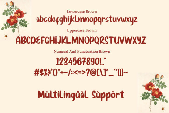 Brown Valentine Font - Preview 4