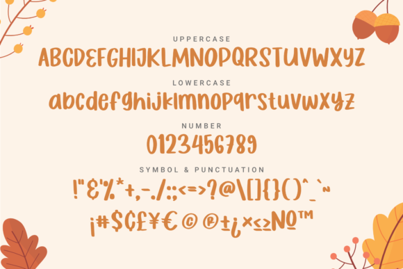 Chilly Autumn Font - Preview 1