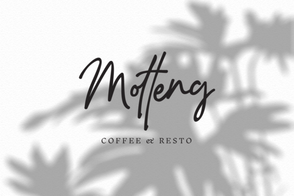Geoffani Script Font - Preview 1