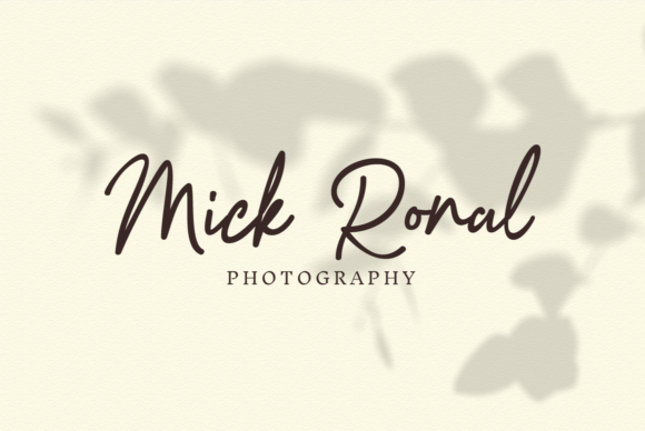 Geoffani Script Font - Preview 6