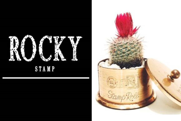 Holdisk Stampel Font PNG with transparent background - Preview 1