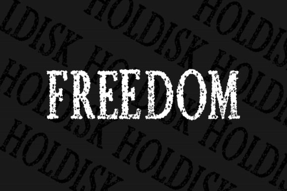 Holdisk Stampel Font - Preview 5