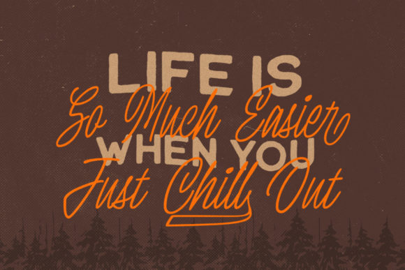 Krostenia Font PNG with transparent background - Preview 4