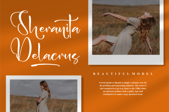 Medanie Densita Font PNG with transparent background - Preview 2