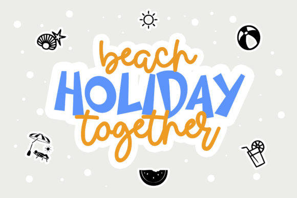 Milky Splash Font PNG with transparent background - Preview 1